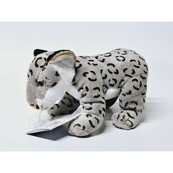 Adventure Planet Snow Leopard 8" Super Soft Plush - Picture 8 of 12